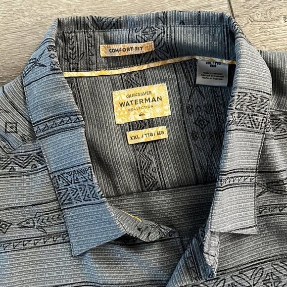 QUIKSILVER waterman collection mens shirts size XXL - Picture 3 of 7